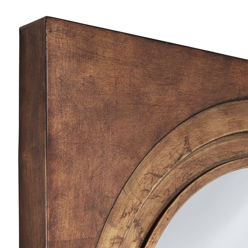 Uttermost Allegro Antique Gold 30" Square Wall Mirror