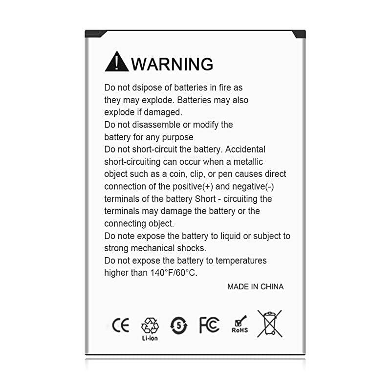 LG BL45F1F Battery 2600mAh Liion Replacement Battery for LG LV3 k4 K8 2017 Aristo MS210 Fortune M153 Fortune 2 LMX210CM Phoenix 3 Risio 2 M150 M151 18 Months Service