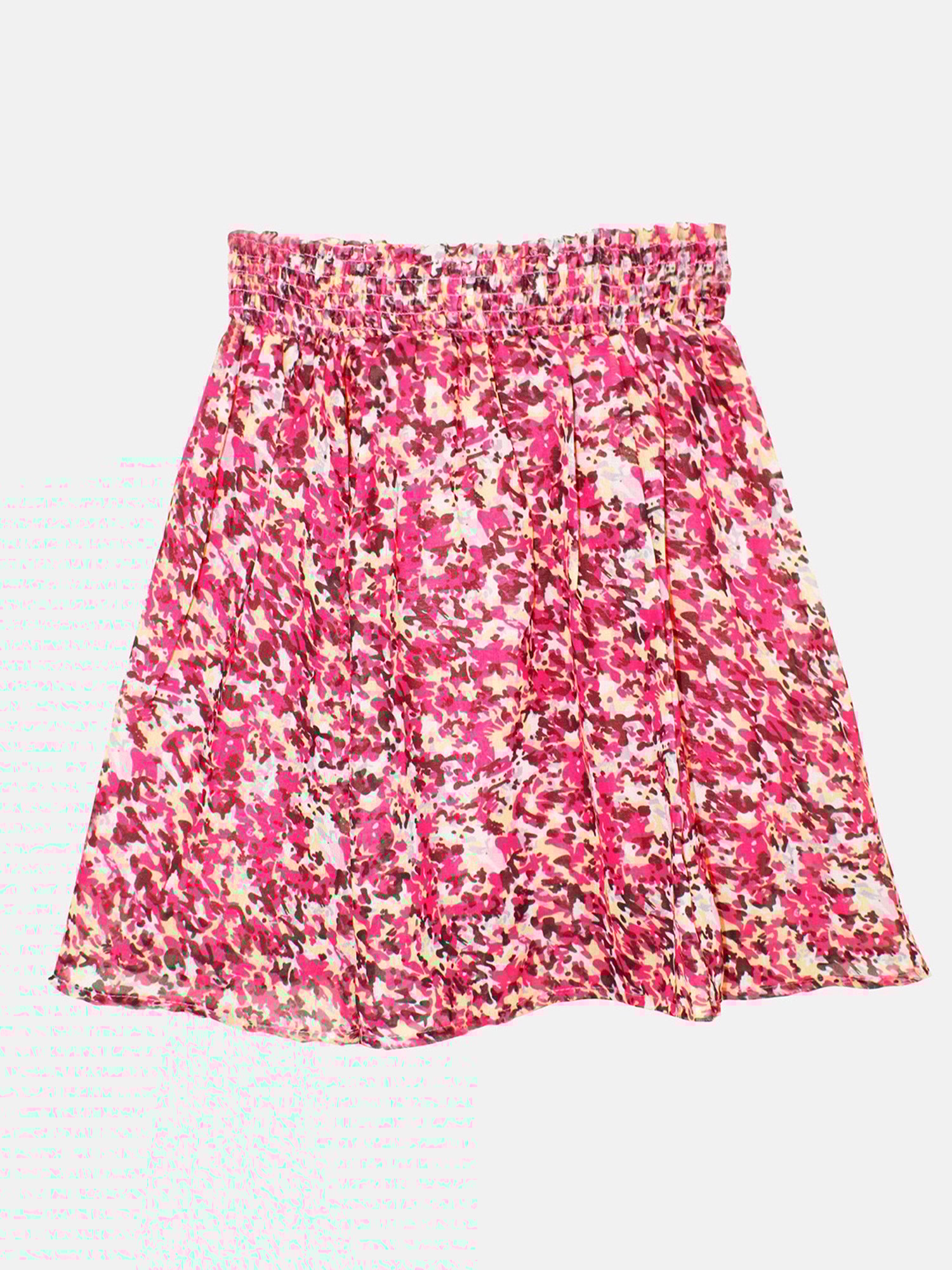 Kiddopanti Kids Multicolor Printed Skirt