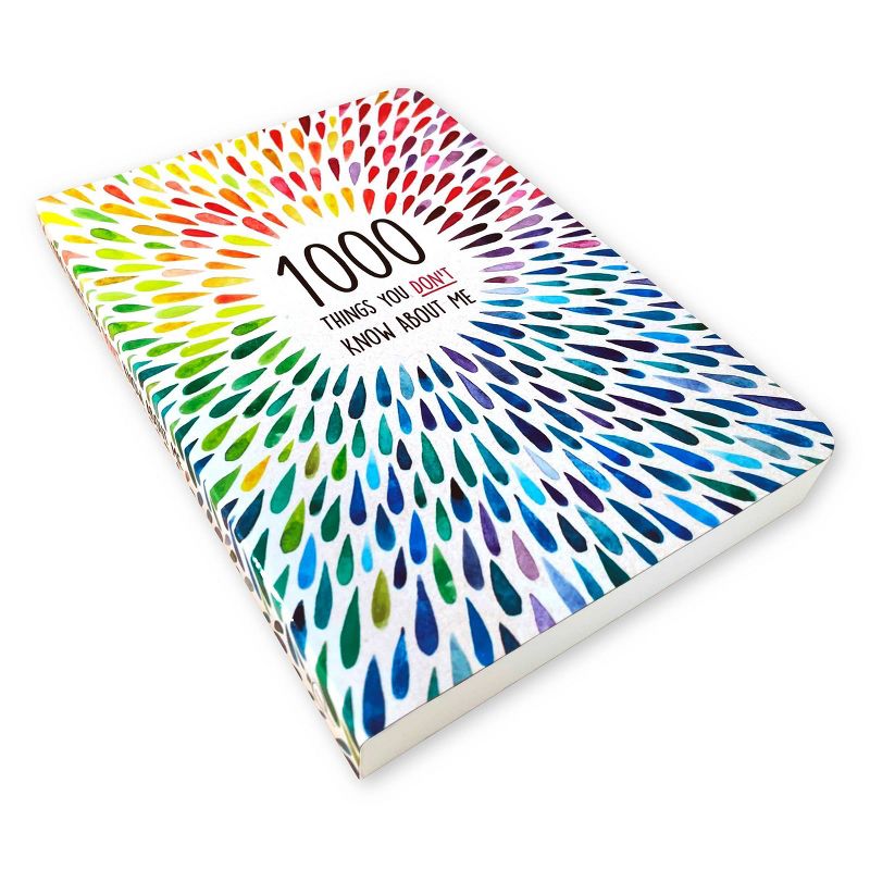 1000 Things You Don't Know About Me Activity Journal - Piccadilly