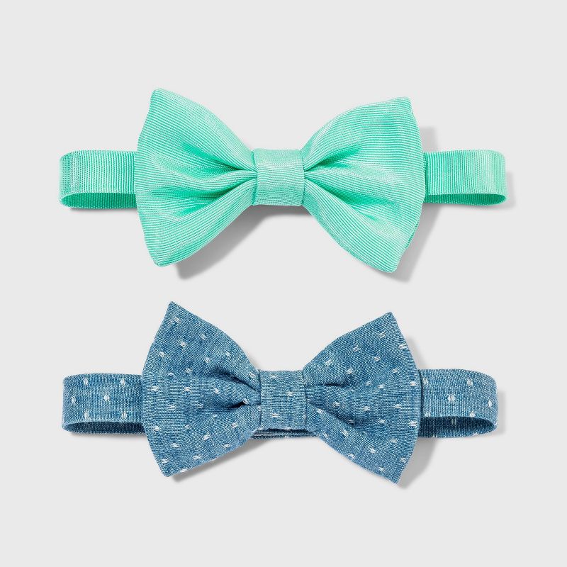 Baby Boys' 2pk Bowtie Set - Cat & Jack™ Green