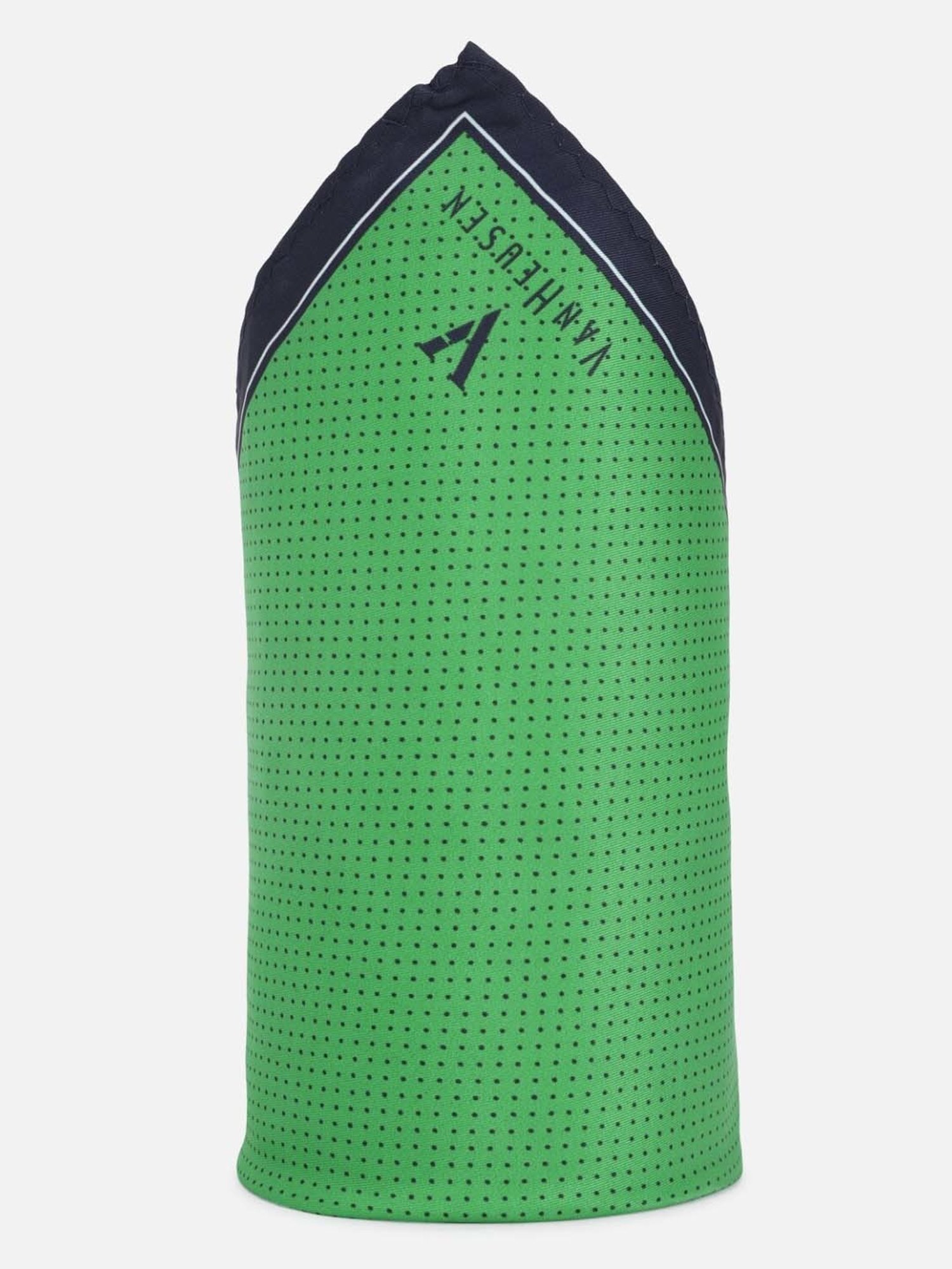 CHOKORE Brown and Yellow Plaid Pocket Square