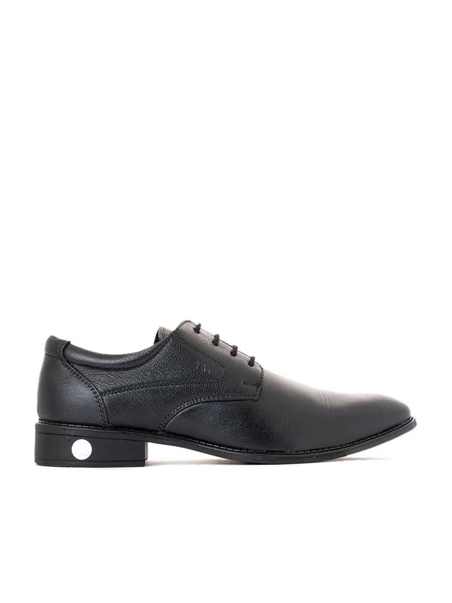 Khadim Men's Black Derby Shoes