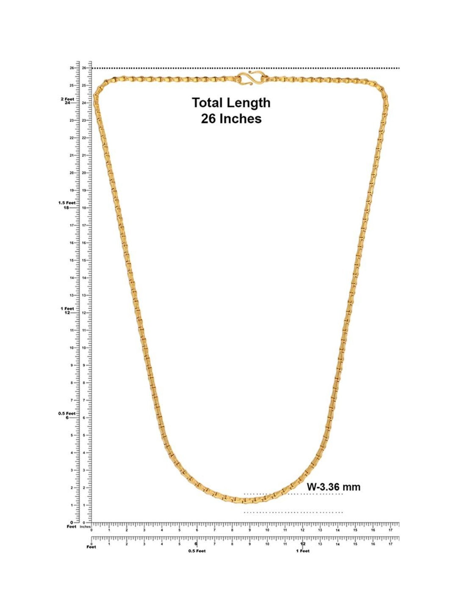 Joyalukkas 22k Gold Kid's Chain