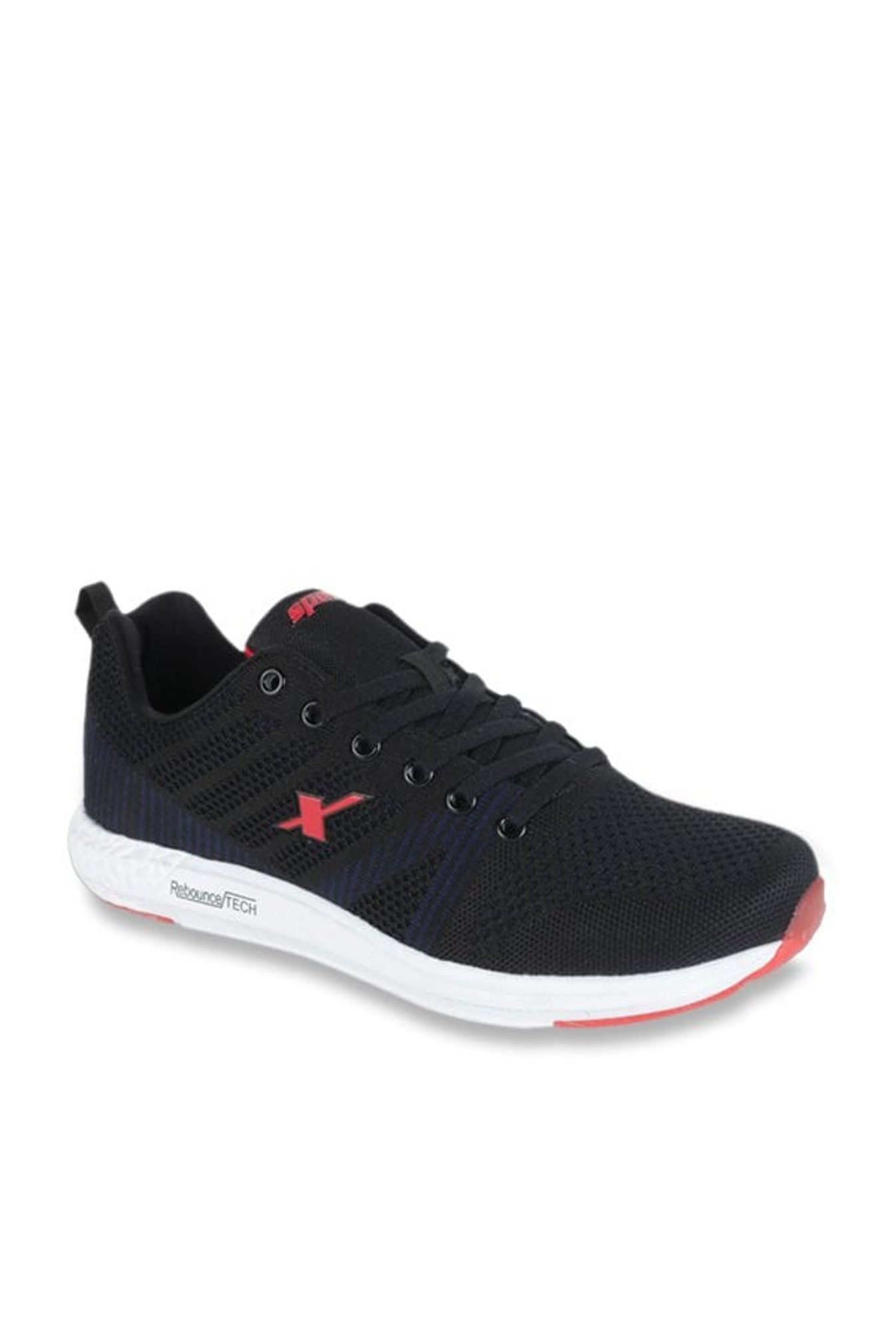 Sparx Black & Grey Running Shoes