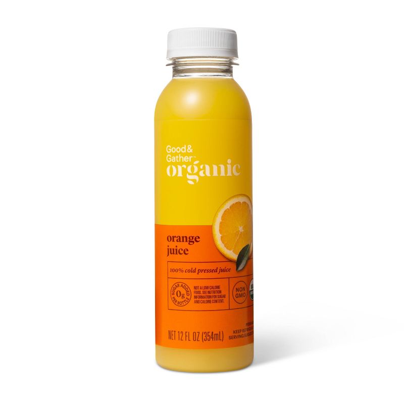 Organic Orange Juice - 12 fl oz - Good & Gather™