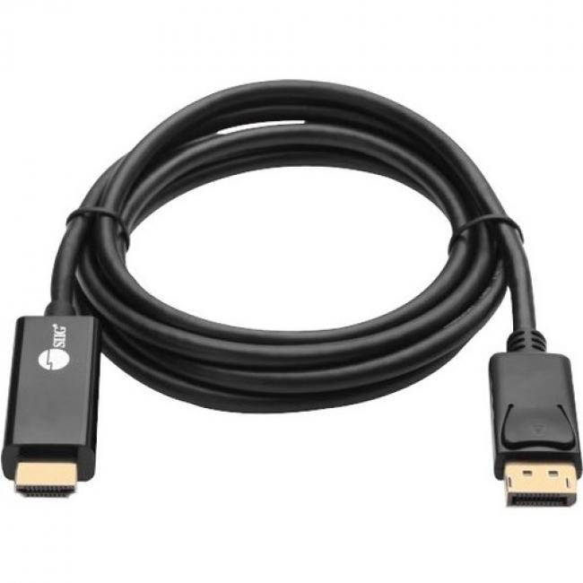 siig displayport 1.2 to hdmi 1.4 passive cable 4k @30hz - dp to hdmi male to male adapter cable - hdcp - 6 feet