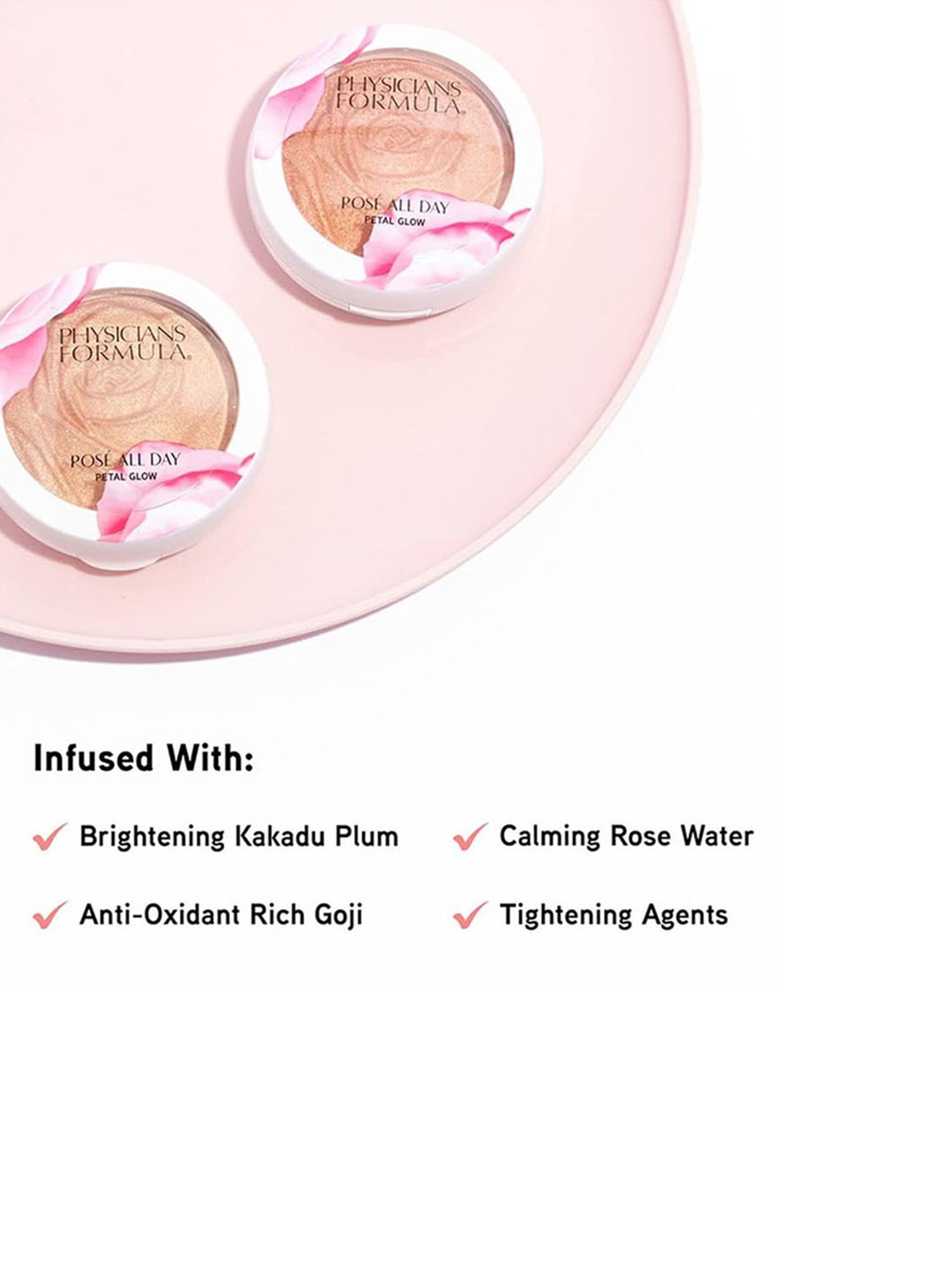 Physician Formula Rose All Day Petal and Glow Setting Powder Freshly Picked - 10.3 gm