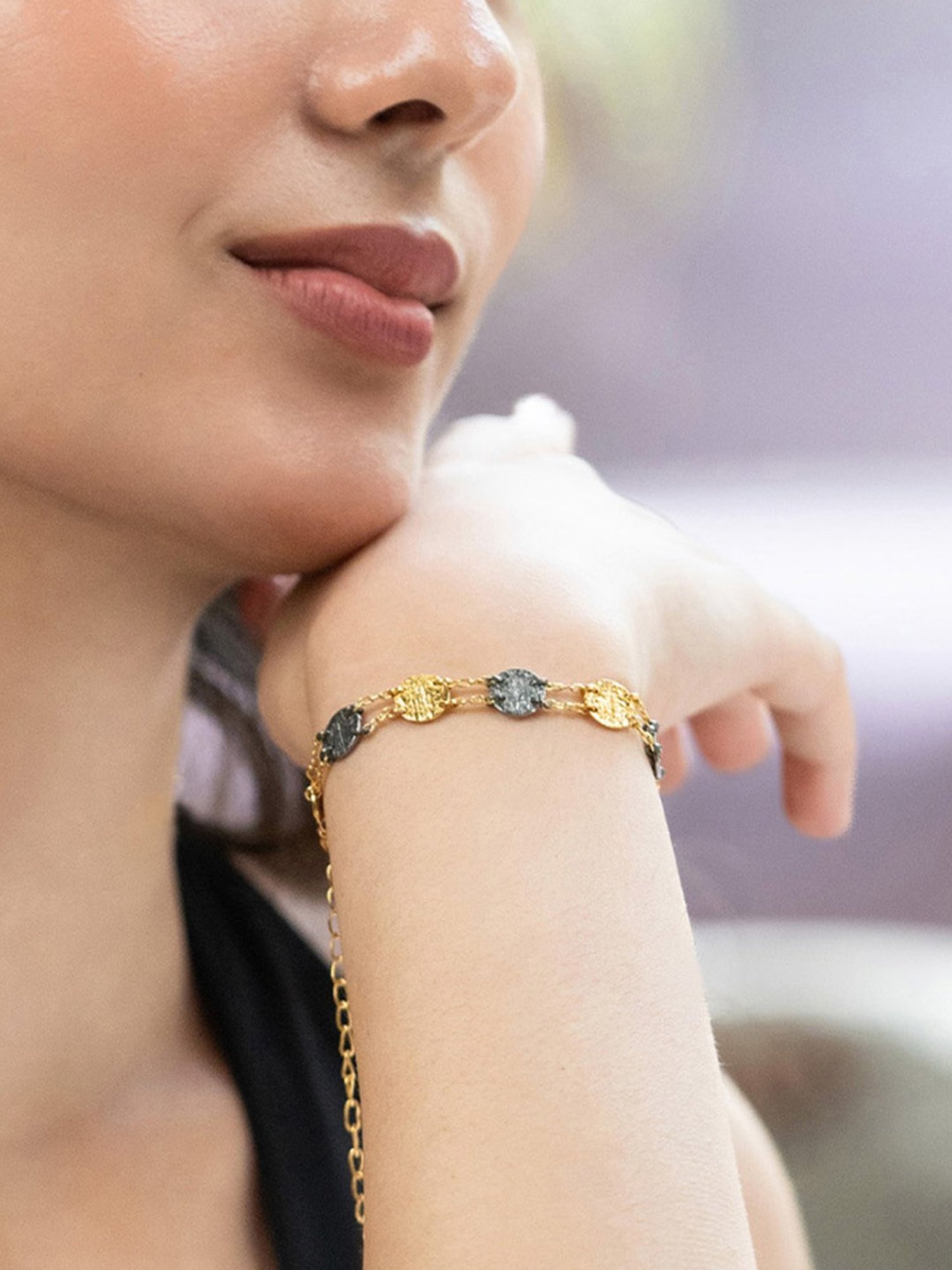 Shaya 92.5 Sterling Silver Dazzle All Day Confetti Bracelet for Women