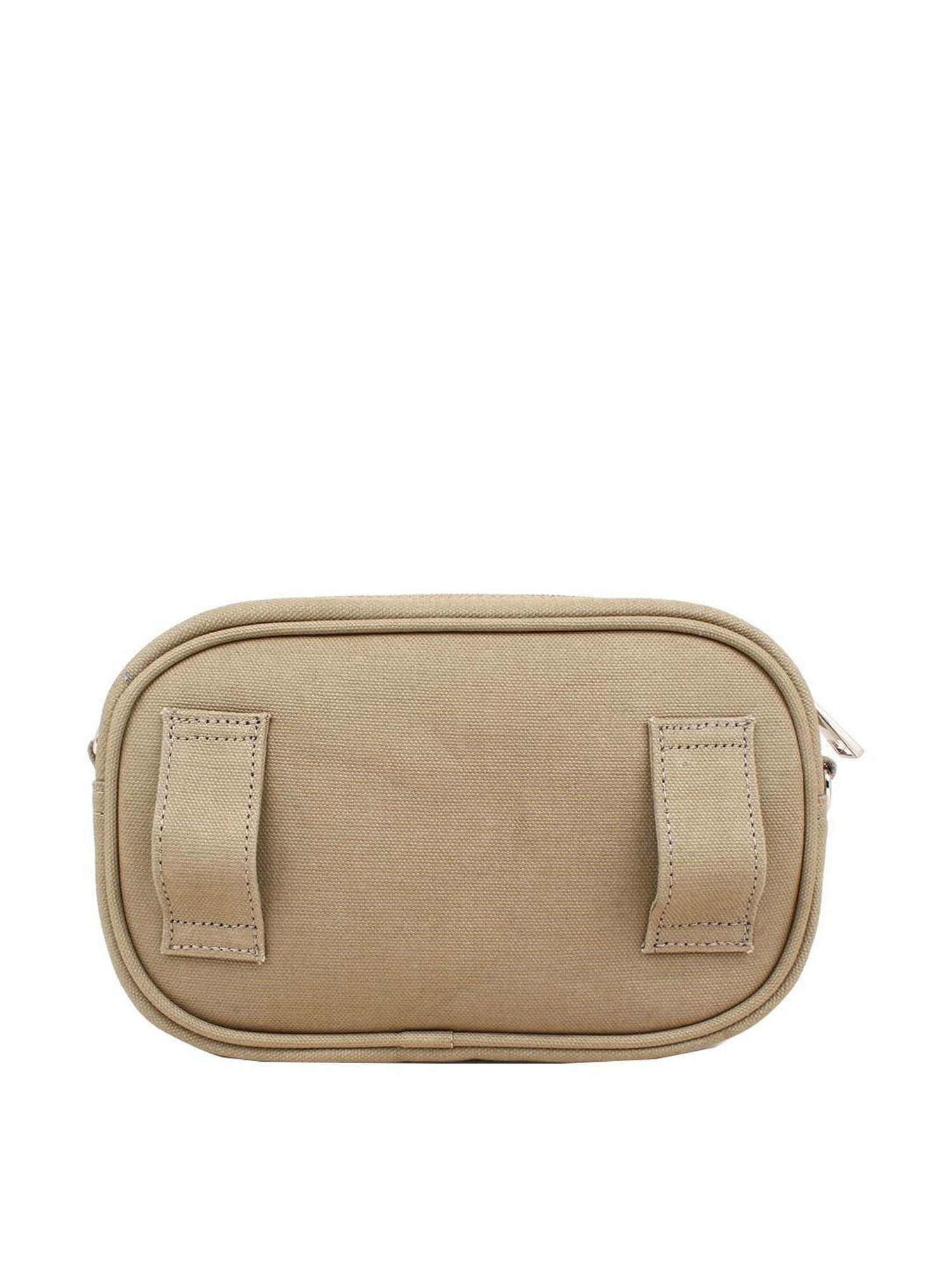 Spice Art Beige Embroidered Medium Sling Handbag