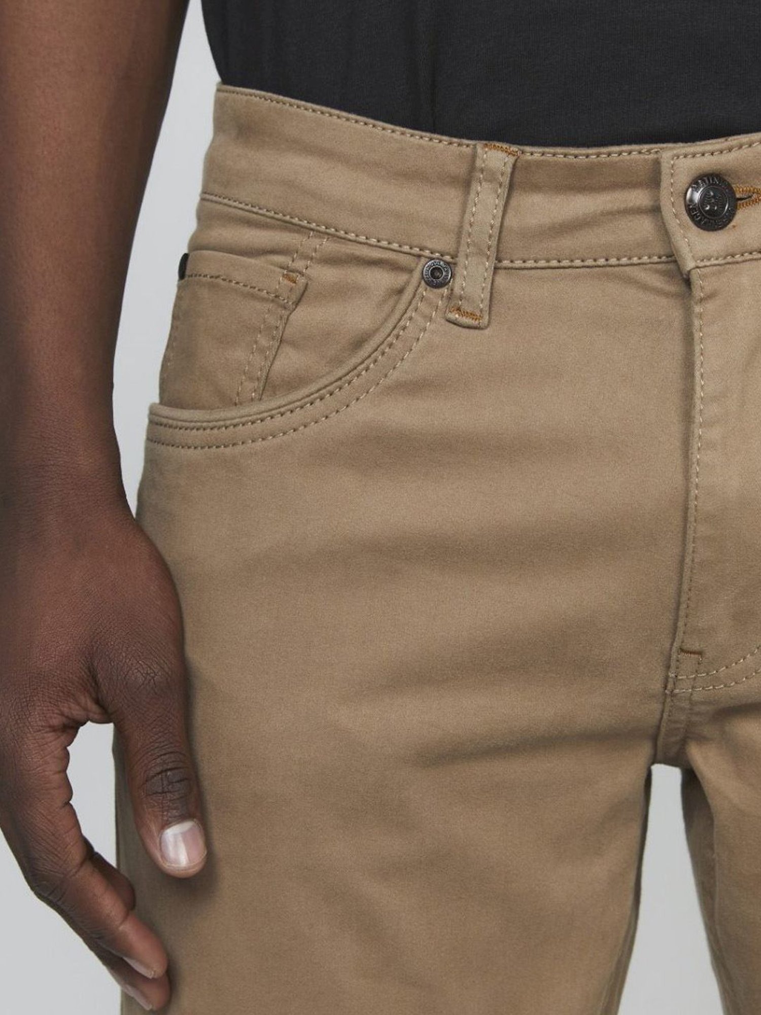 Matinique Beige Straight Fit Jeans