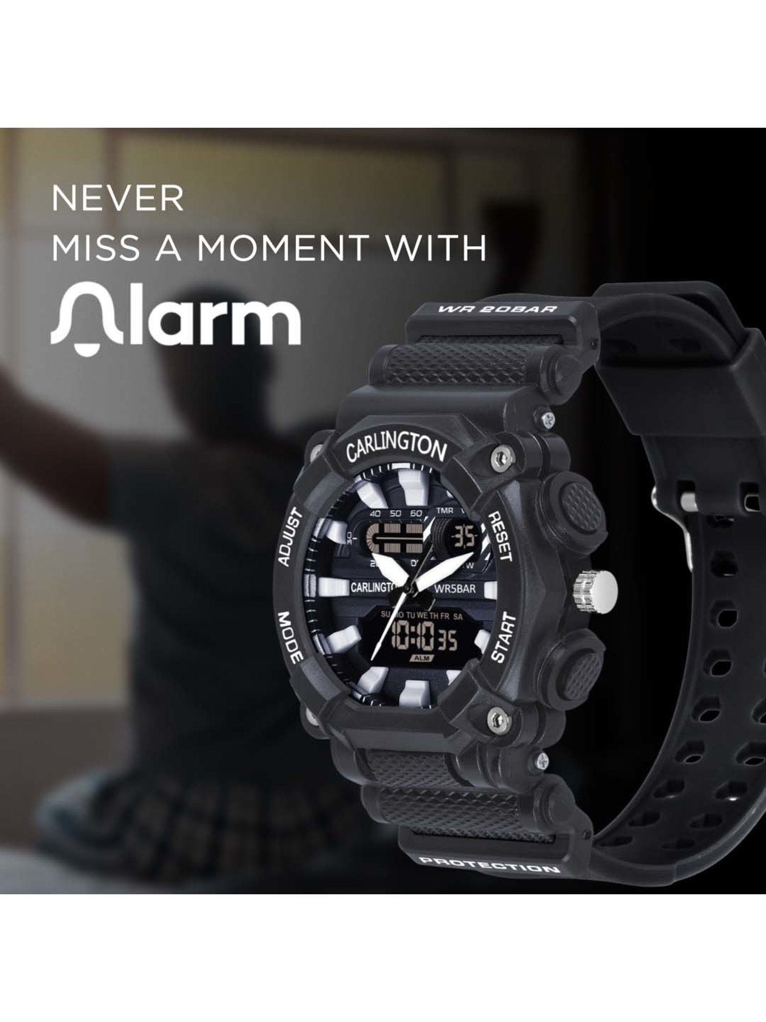 CARLINGTON Endurance 3311 Analog-Digital Watch for Men