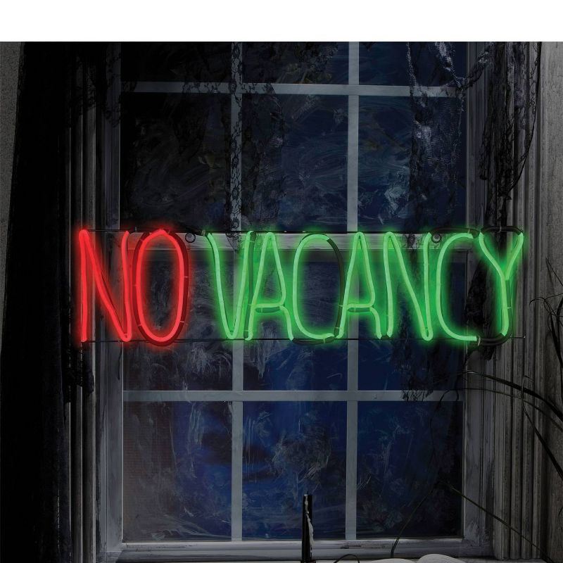 No Vacancy Halloween Silhouette Lights