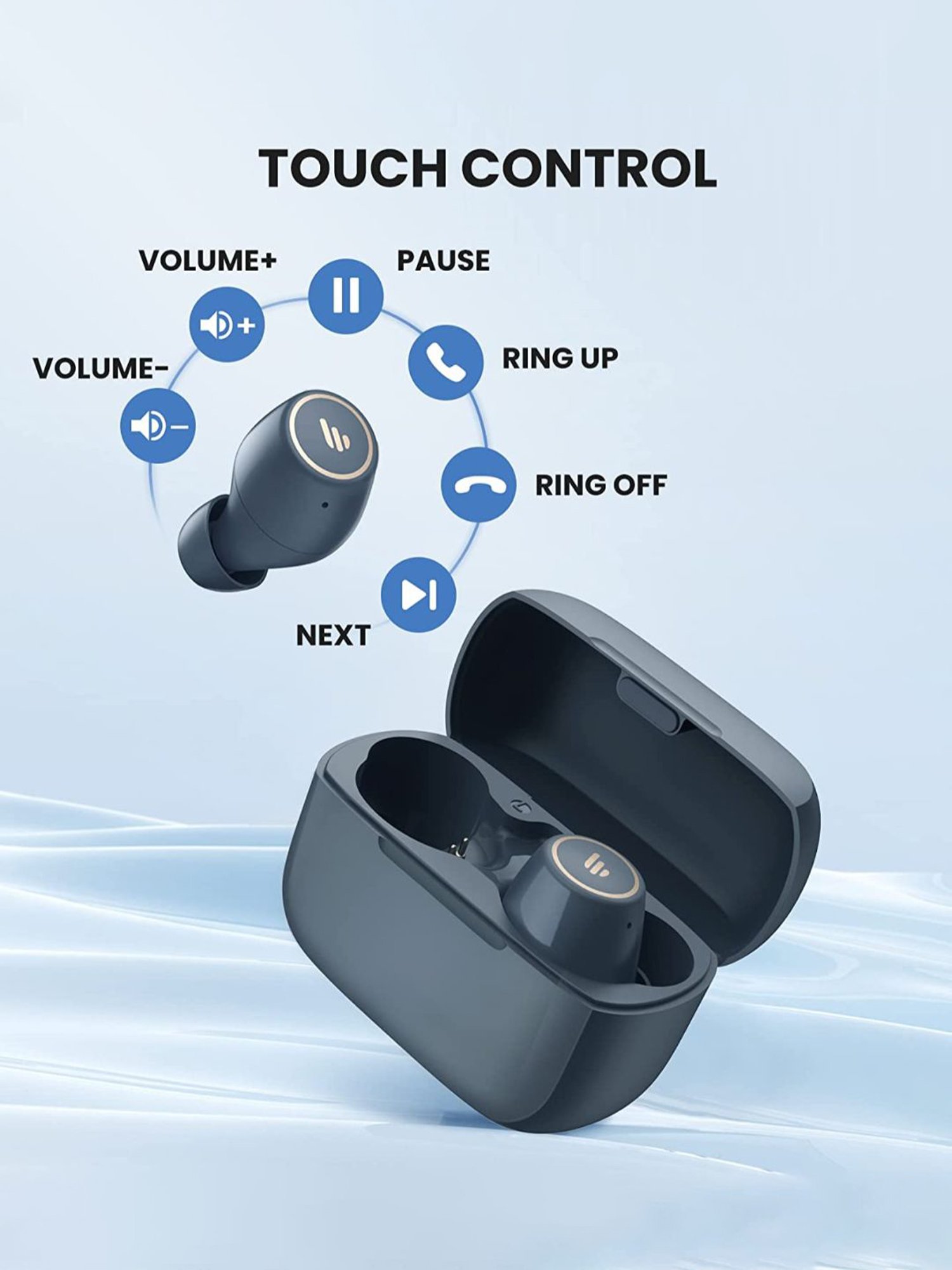 Edifier TWS1 Pro True Wireless Stereo Earbuds (Dark Grey)