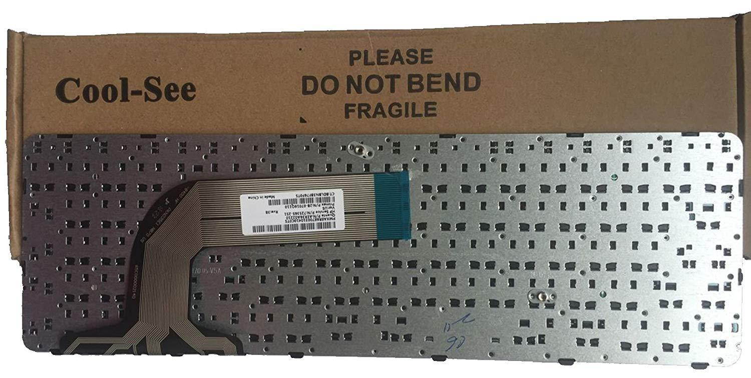 Unitque US Laptop Keyboard with Frame for HP Pavilion 17E 17-E 17-E000 17-E100 17-Exxx 17Z-E 2B-07001Q110 725365-001 AER68U00310 720670-001 AER68U00110 V140546BS1