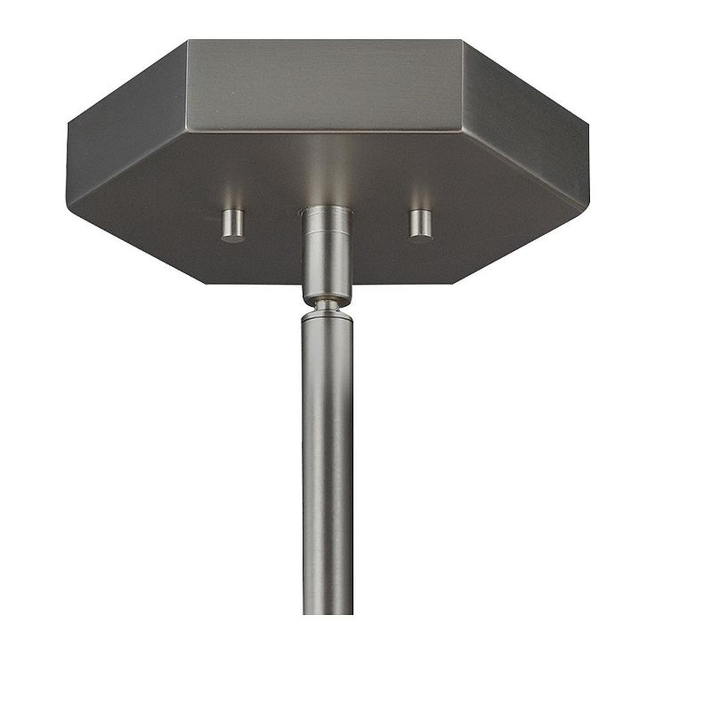 Feiss Khloe 20" 3-Light Satin Nickel Medium LED Globe Pendant P1392SN