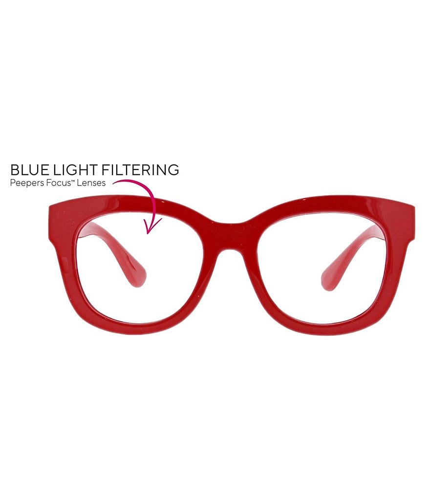 Peepers Center Stage Blue Light Reader Glasses
