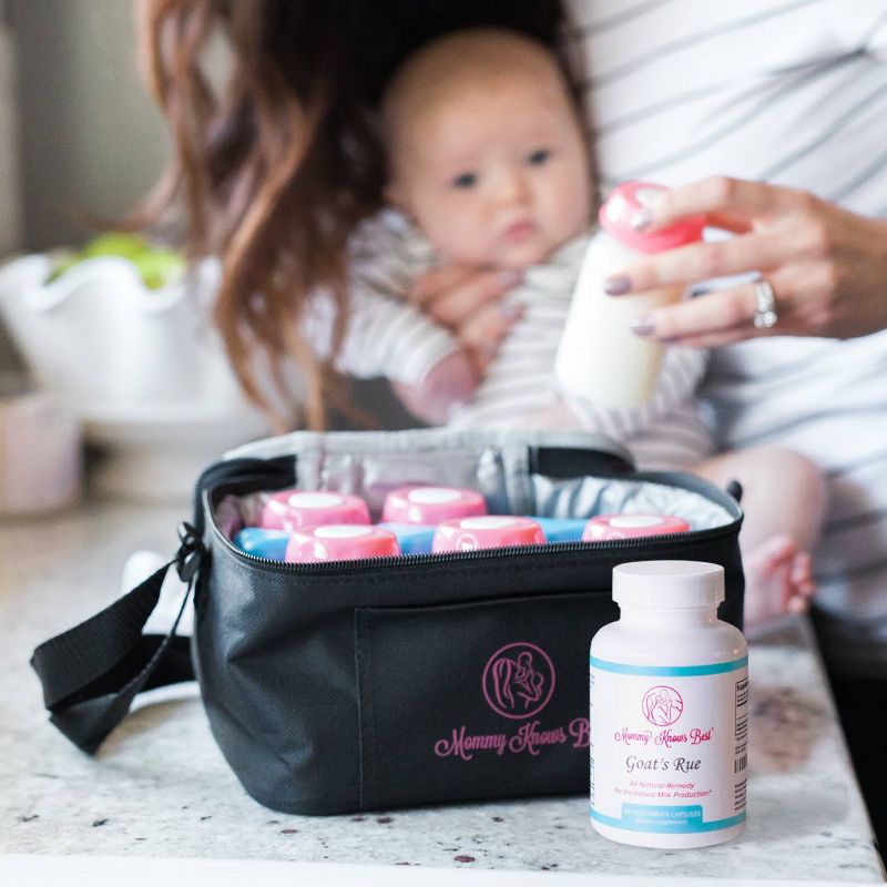 Mommy Knows Best Goat's Rue Lactation Aid Support Supplement - 120ct