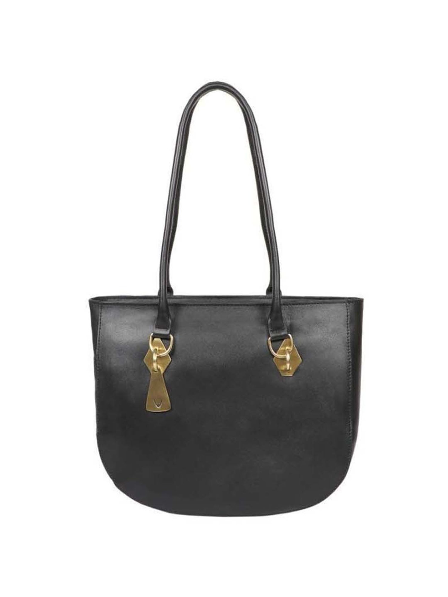 Hidesign Boulevard 06 Sb Black Solid Medium Tote Handbag