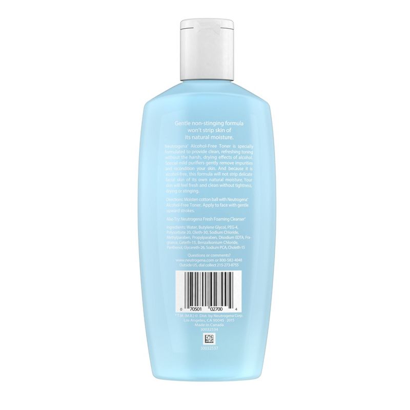 Neutrogena Alcohol-Free Toner- 8.5oz