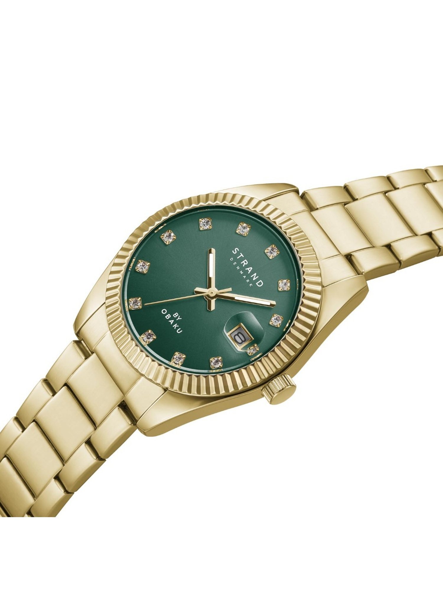 STRAND by Obaku S721LDGESG Delmore Mini Sugar Analog Watch for Women