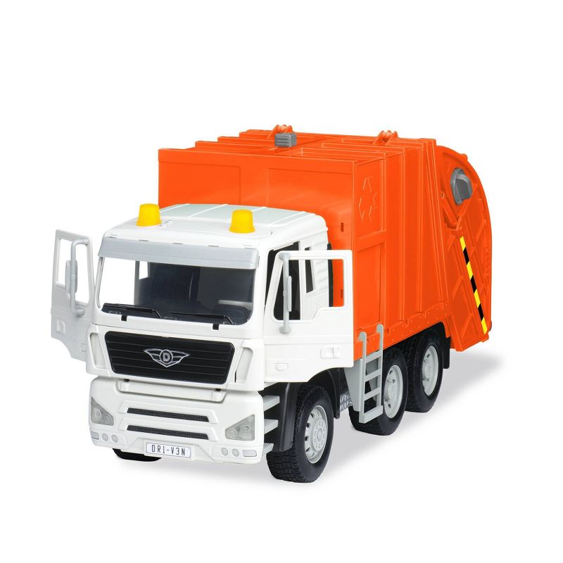 Driven - Standard Series - Orange Recycling Truck with Lights and Sounds