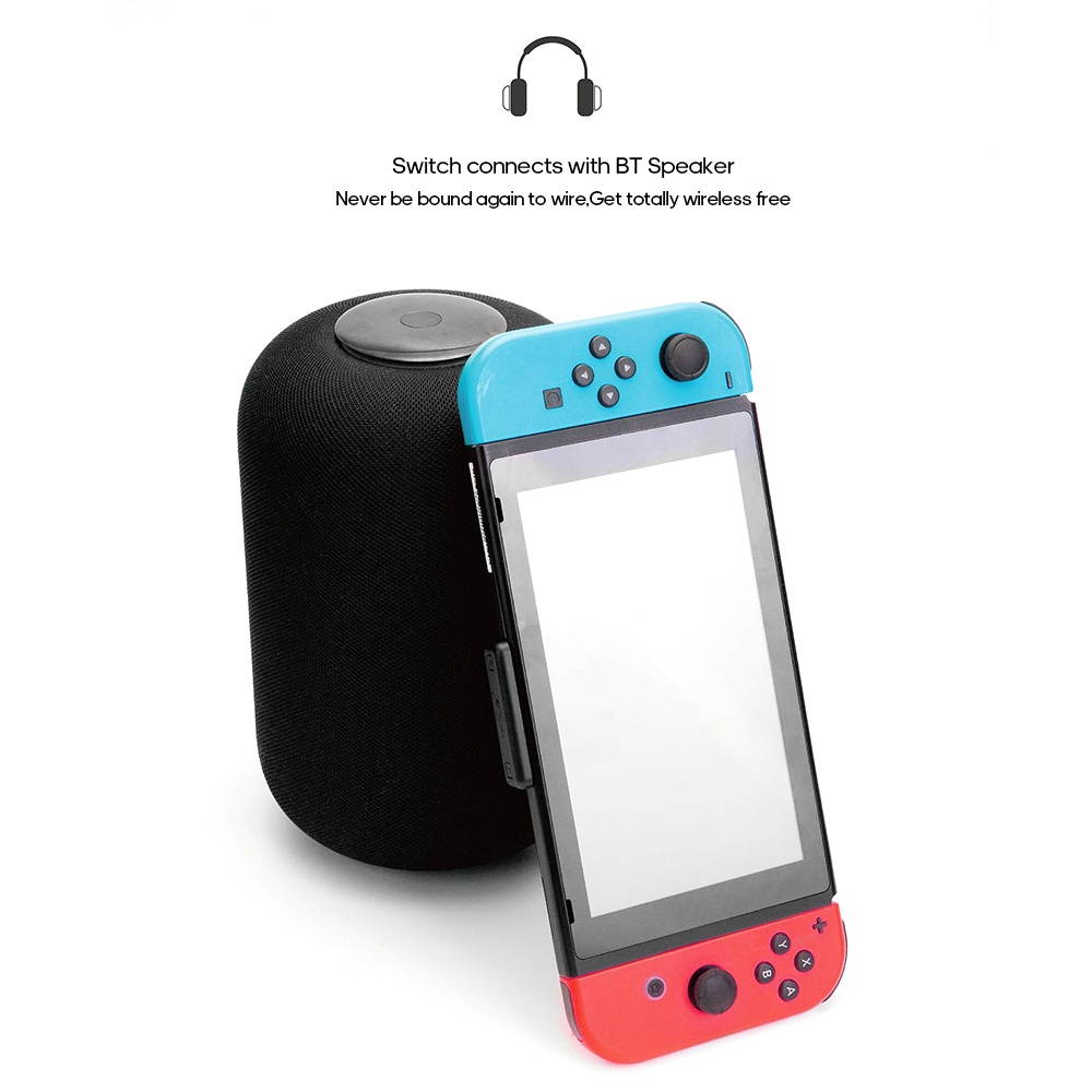 Gulikit NS07 BT Wirelessly Audio Adapter or Type-C Transmitter Compatible with Ninten-do Switch