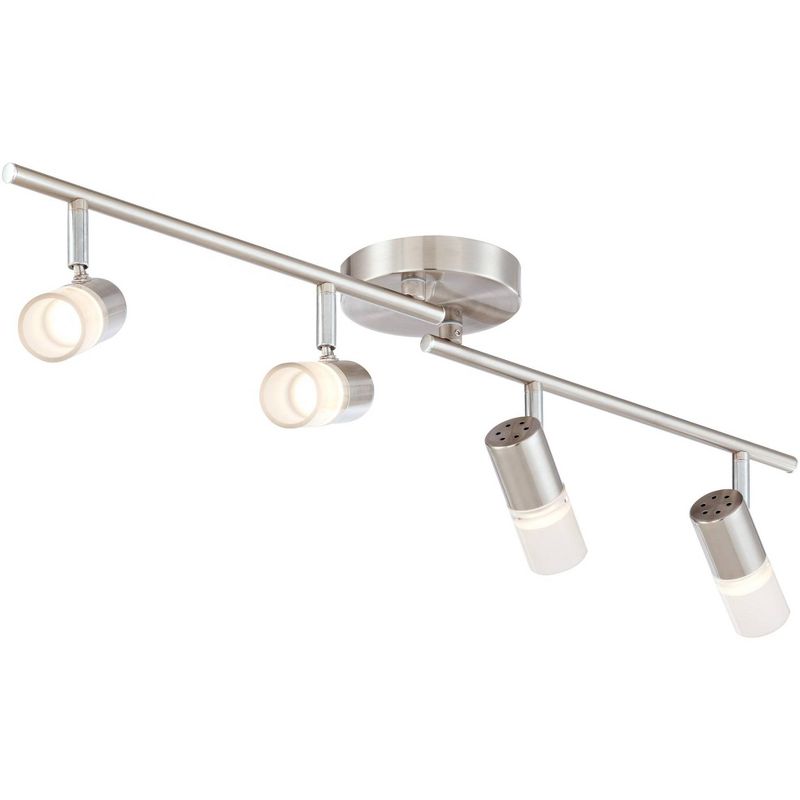 Pro Track Renee 4-Light Satin Nickel LED Track Fixture