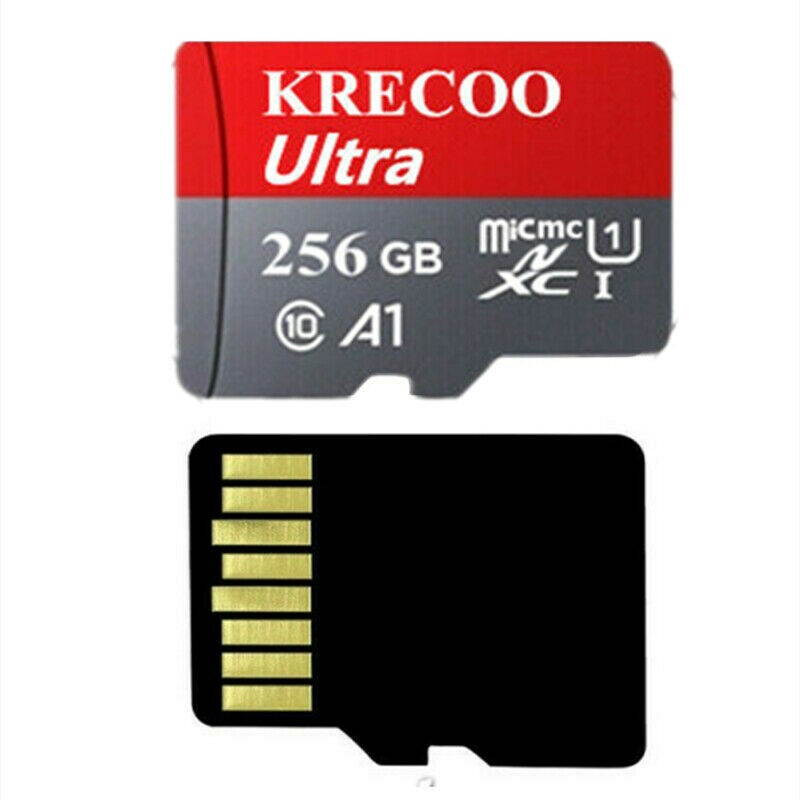 US 256GB Micro Memory Card UHS-1 Class10 Fast Flash 275MB/s TF Card With Adapter
