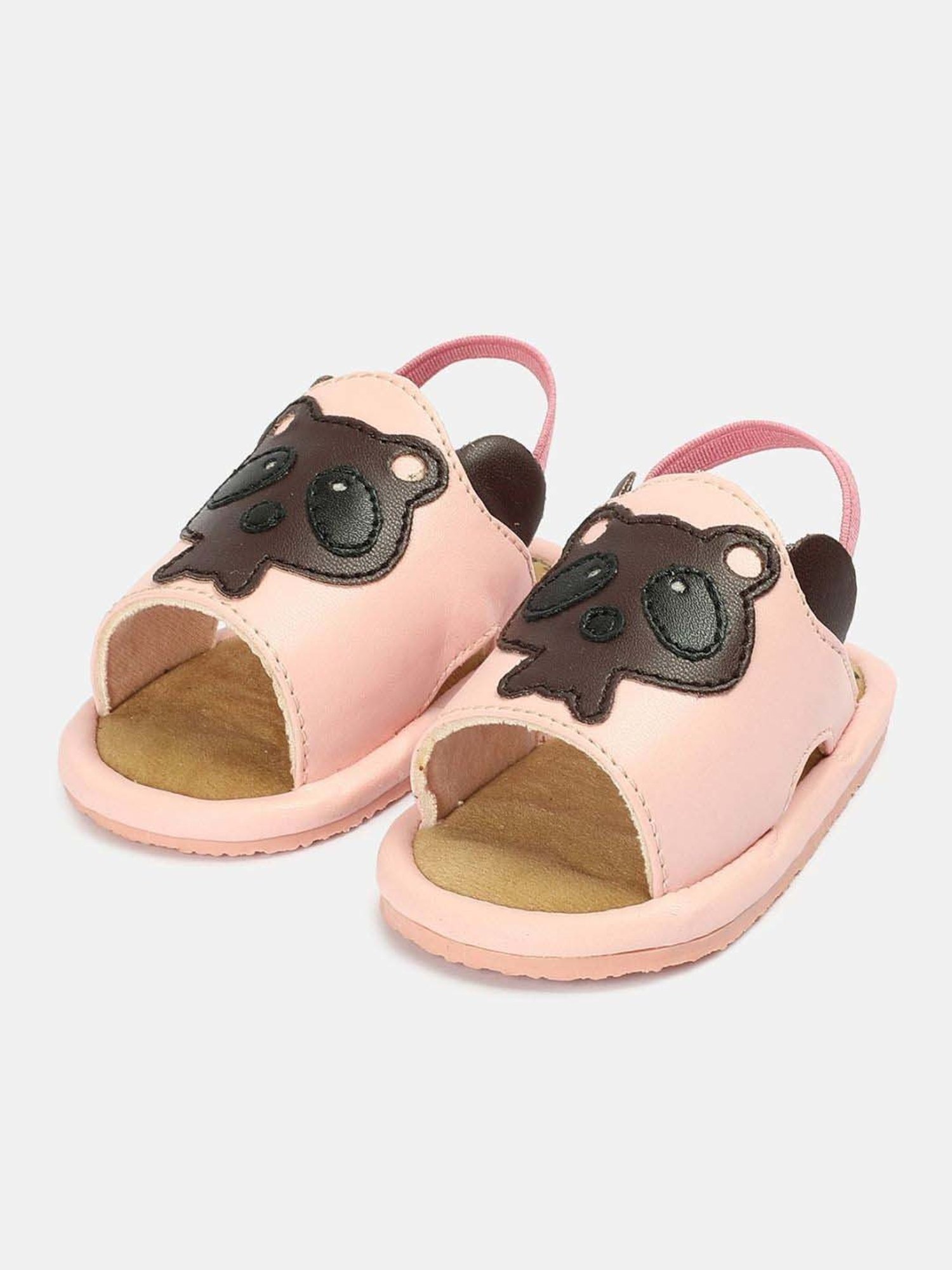 MINIKLUB Girls Light Pink Casual Wear Flip Flop