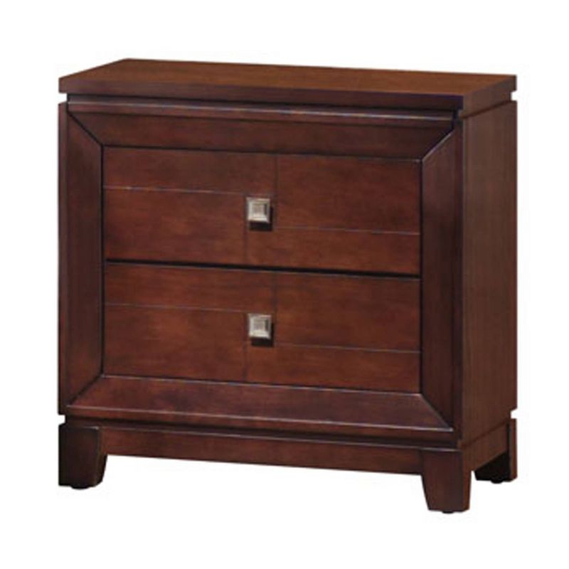 6pc Queen Easton Panel Bedroom Set Cherry - Picket House Furnishings