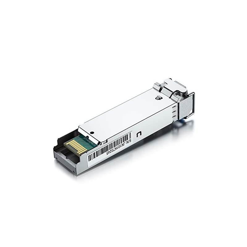 SFP Transceiver 1000Base-LX, 1310nm SMF, up to 10 km, Compatible with Intel, Ubiquiti, Mikrotik, D-Link, Supermicro, Netgear and More