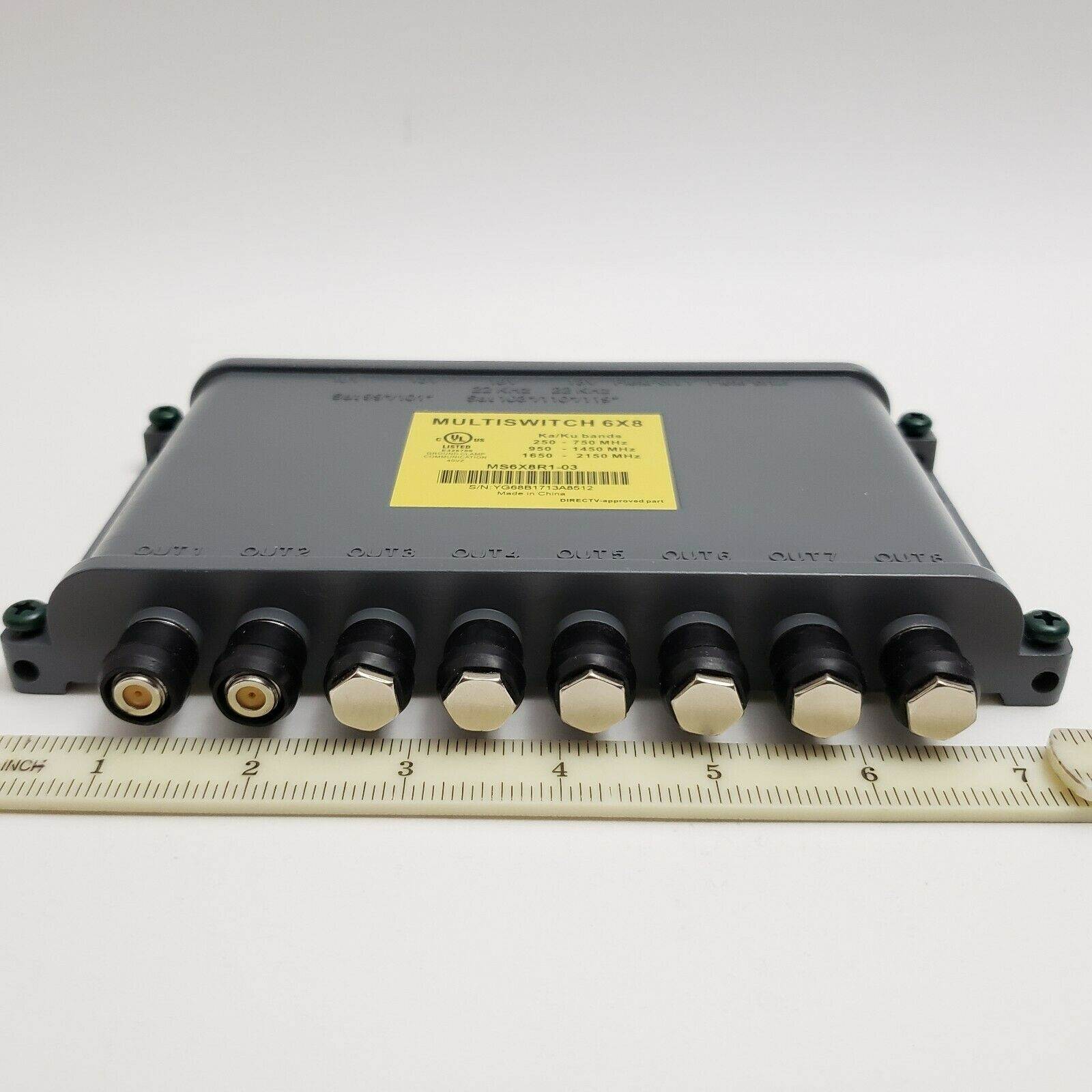 Directv 6x8 Multi-Switch Ka Ku Bands MS6X8R1-03