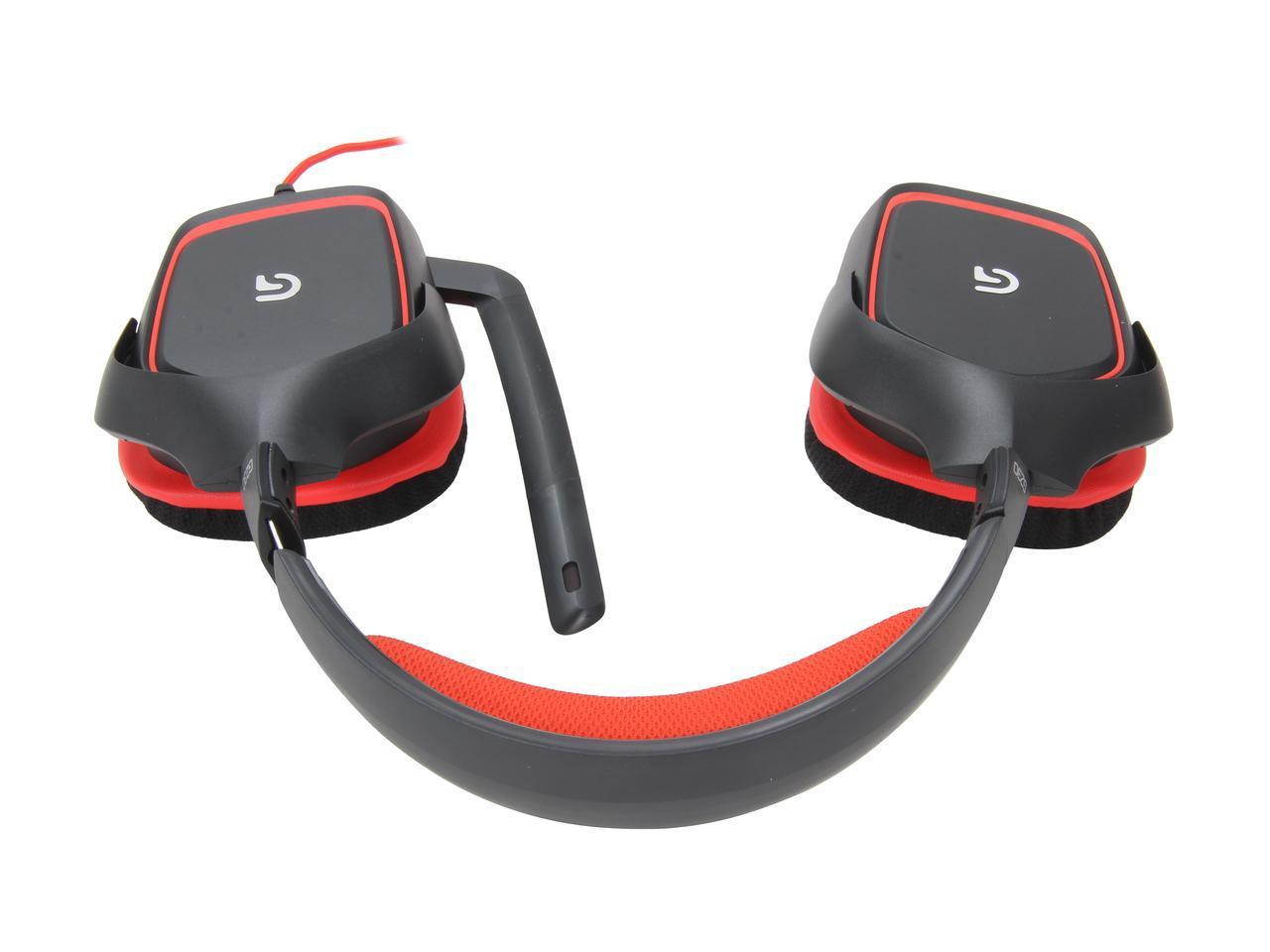 High Performance 3.5mm Gaming Headset, New Logitech G230 Stereo Gaming Headset &ndash; On-Cable Controls &ndash; Surround Sound Audio &ndash; Sports-Performance Ear Pads &ndash; Rotating Ear Cups &ndash; Light Weight Design