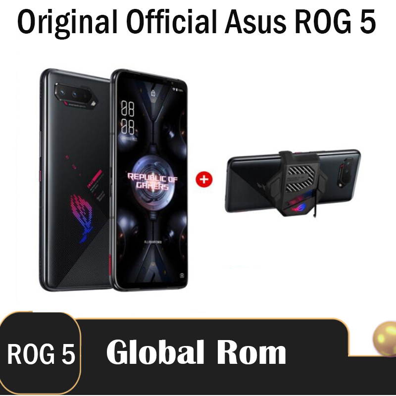 ASUS ROG Phone 5,ROG5 Phone,including cooler fan Snapdragon 888  unlocked 5G Game smartphone | GSM Only, No CDMA | international version