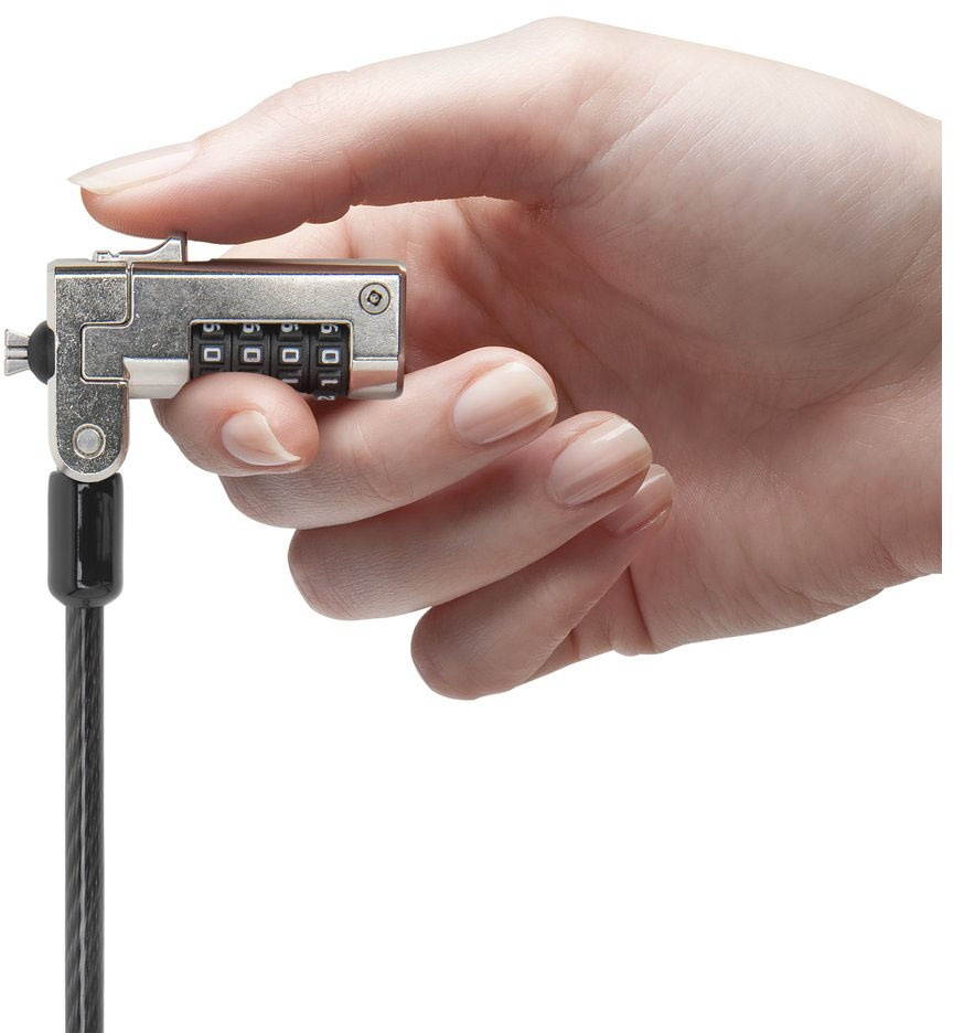 Kensington Serialized Combination Cable Lock for Dell Devices with Wedge Slots K68010WW
