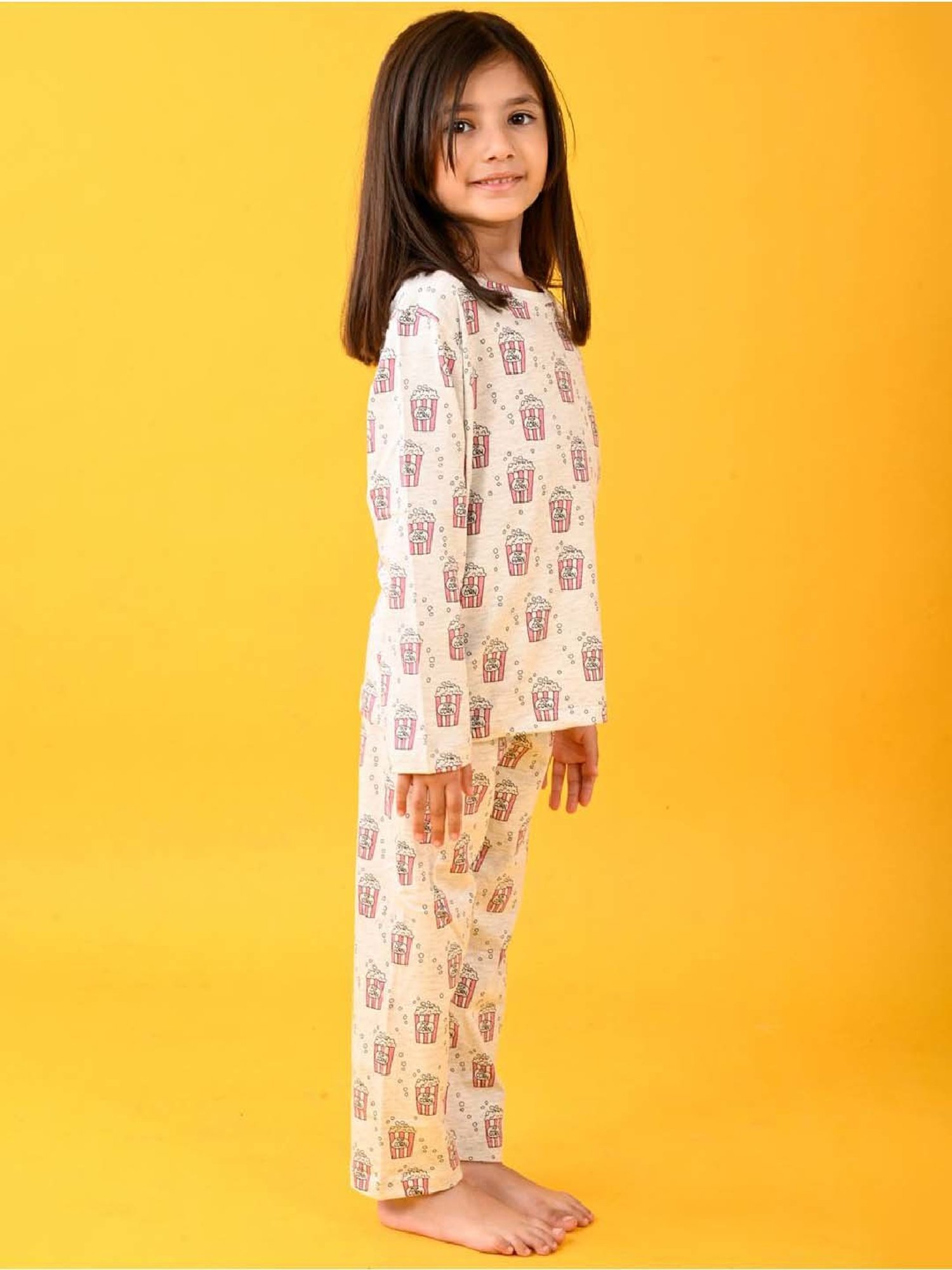 Jockey Girls Black Printed Shorts