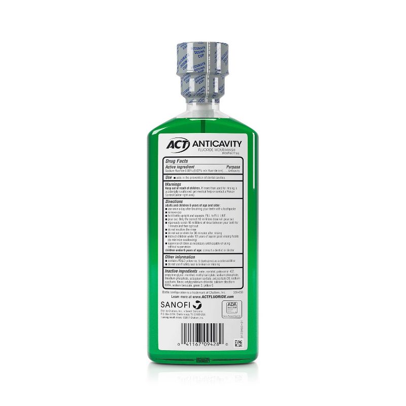 Act Mint Fluoride Rinse - 18 fl oz