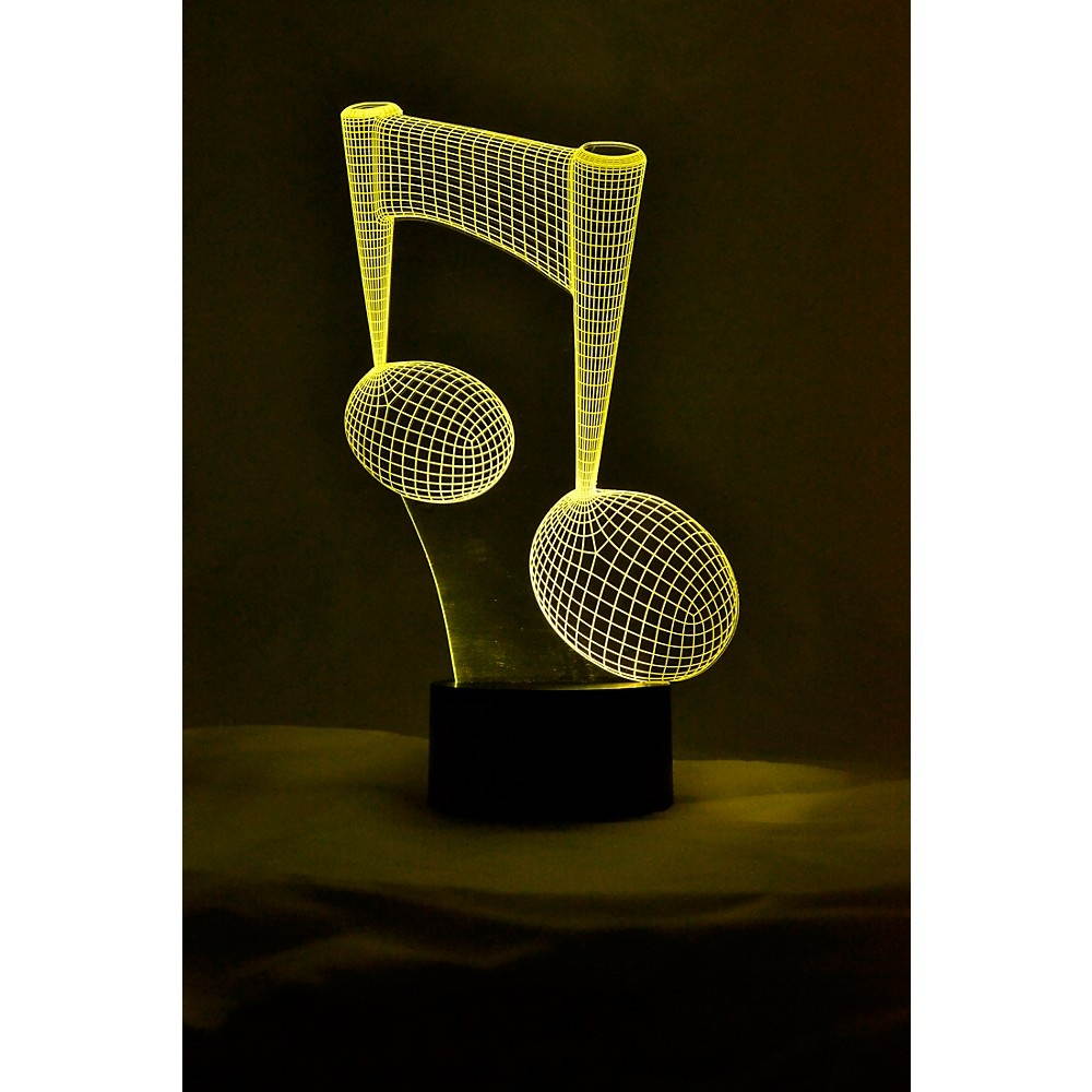 AIM 8th Note 3D LED Lamp Optical Illusion Light