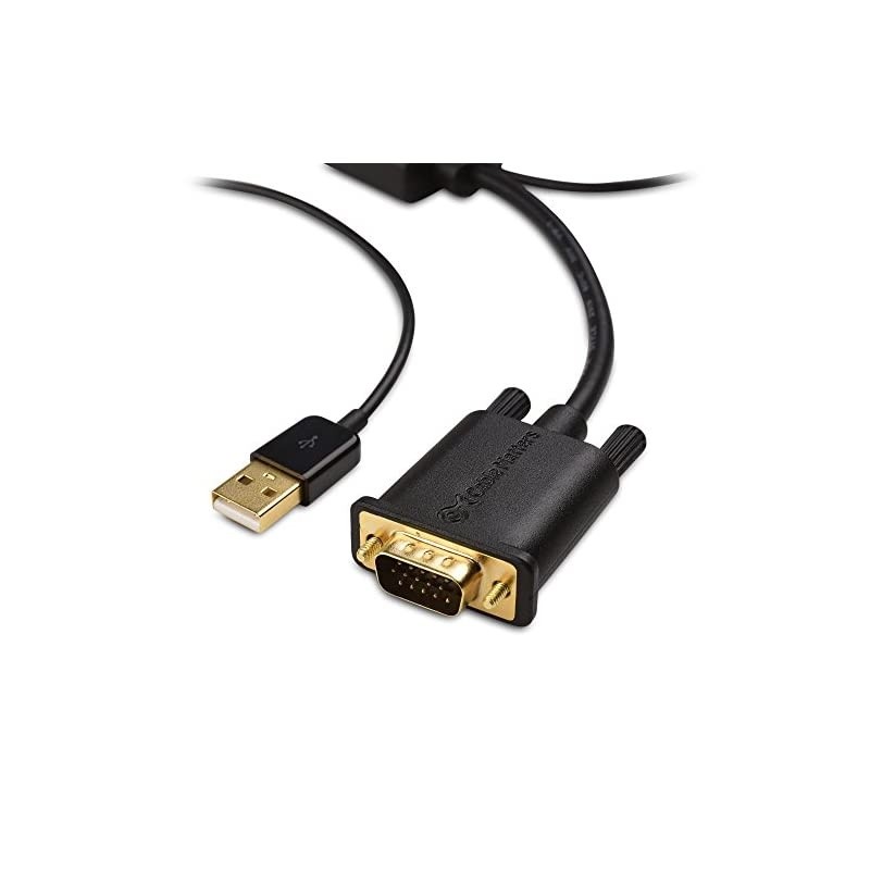 VGA to HDMI Adapter for Monitor and TV VGA to HDMI Converter with Audio Support