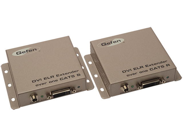 Gefen DVI ELR Extender over one CAT-5 up to 150 meters EXT-DVI-1CAT5-ELR