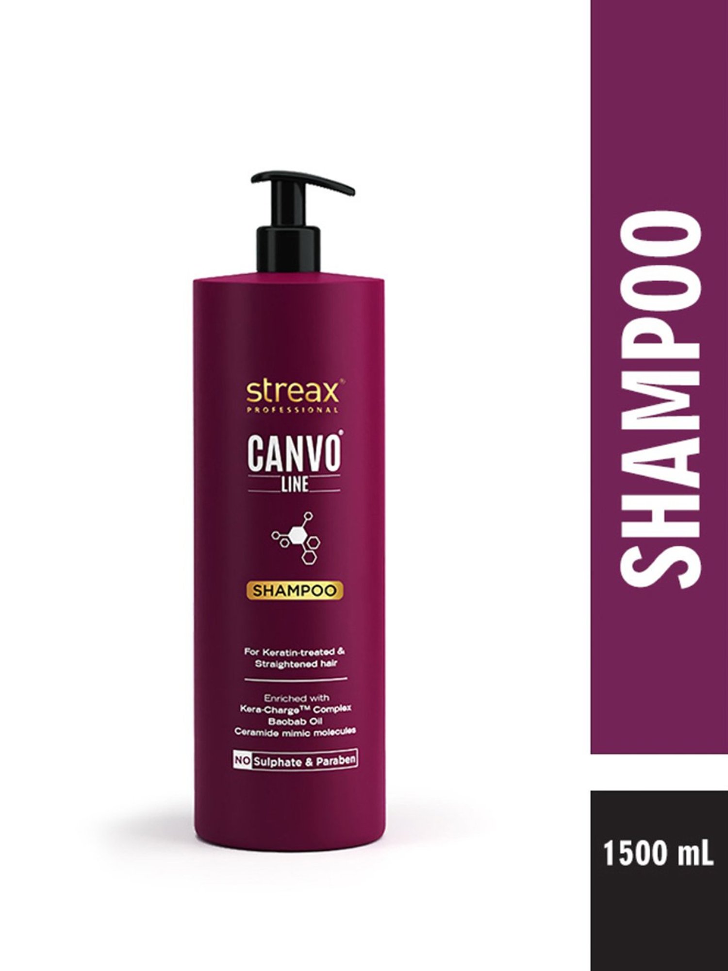 Streax Professional Canvo Line Shampoo - 1500 ml