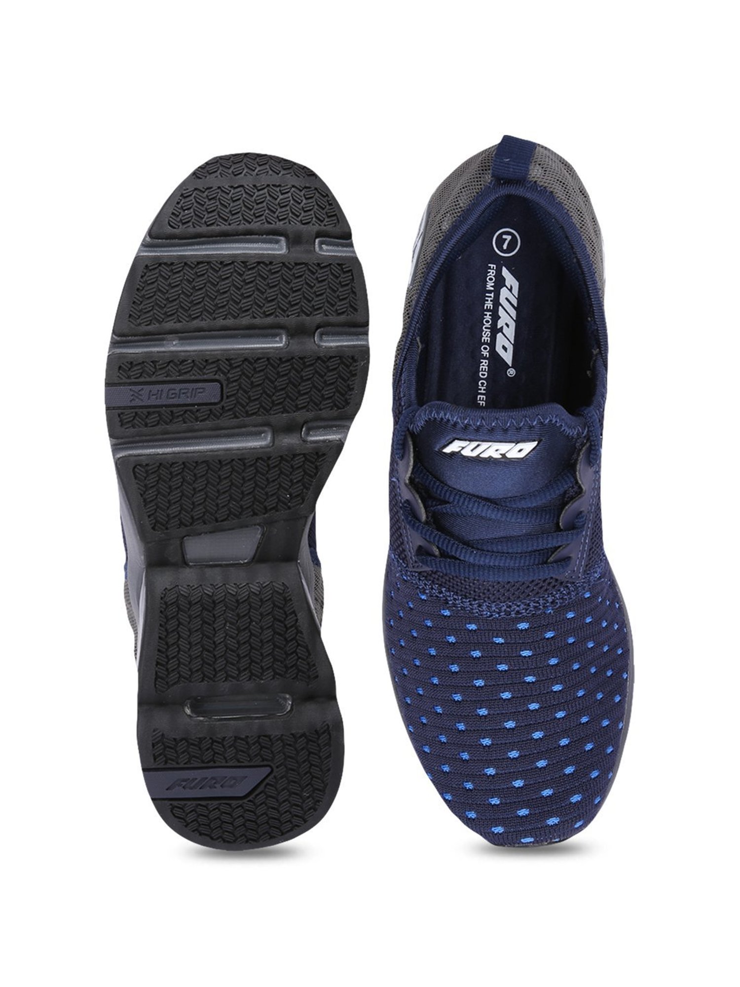 Furo by Red Chief Men's Navy Blue Running Shoes