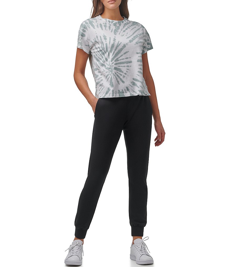 Marc New York Short Sleeve Crew Neck Boxy Tie Dye Tee