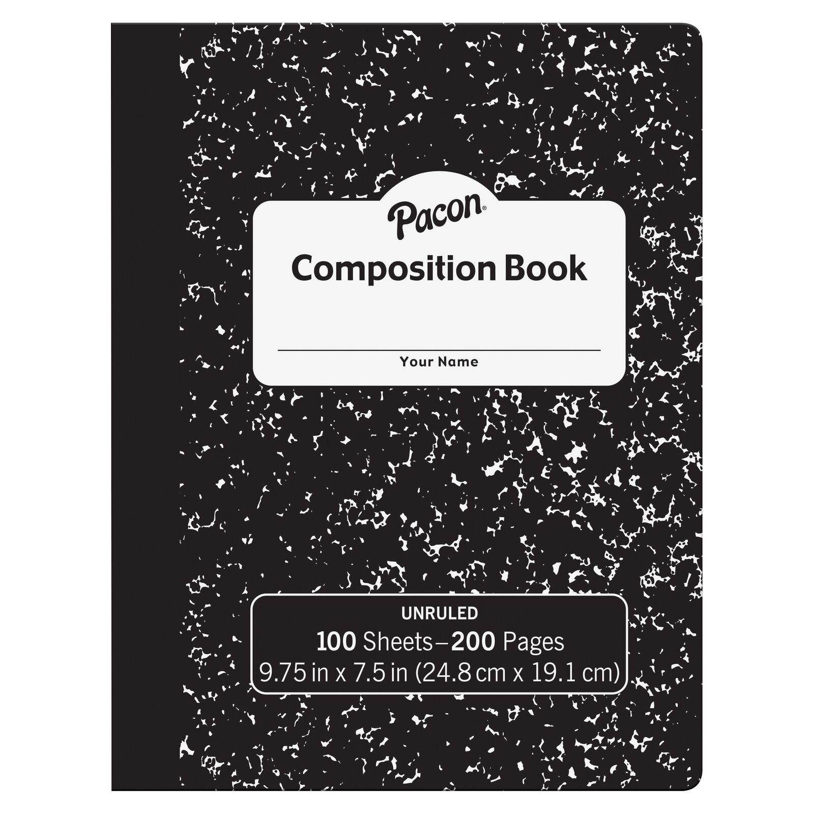 Pacon Unruled Compositon Book (mmk37145)