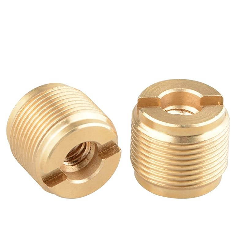 Female 1/4"-20 to 5/8"-27 Male 2 Piece Mic Adapter