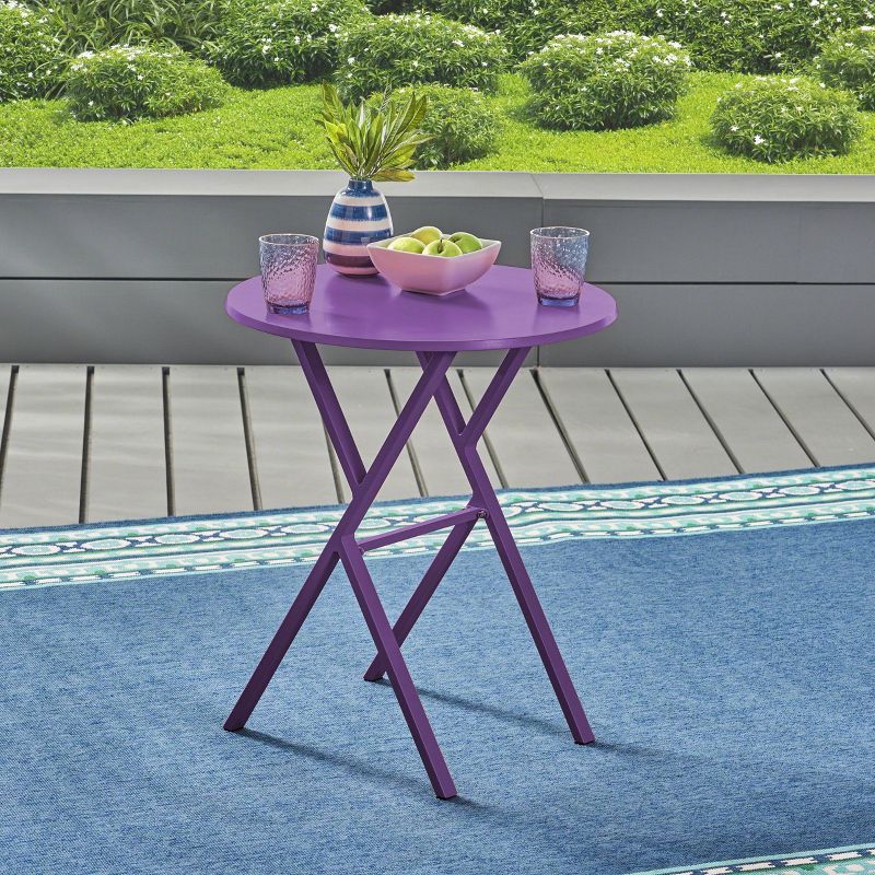 4-Person Rockshire Rectangle Pub Table - Natural and Black - Aiden Lane