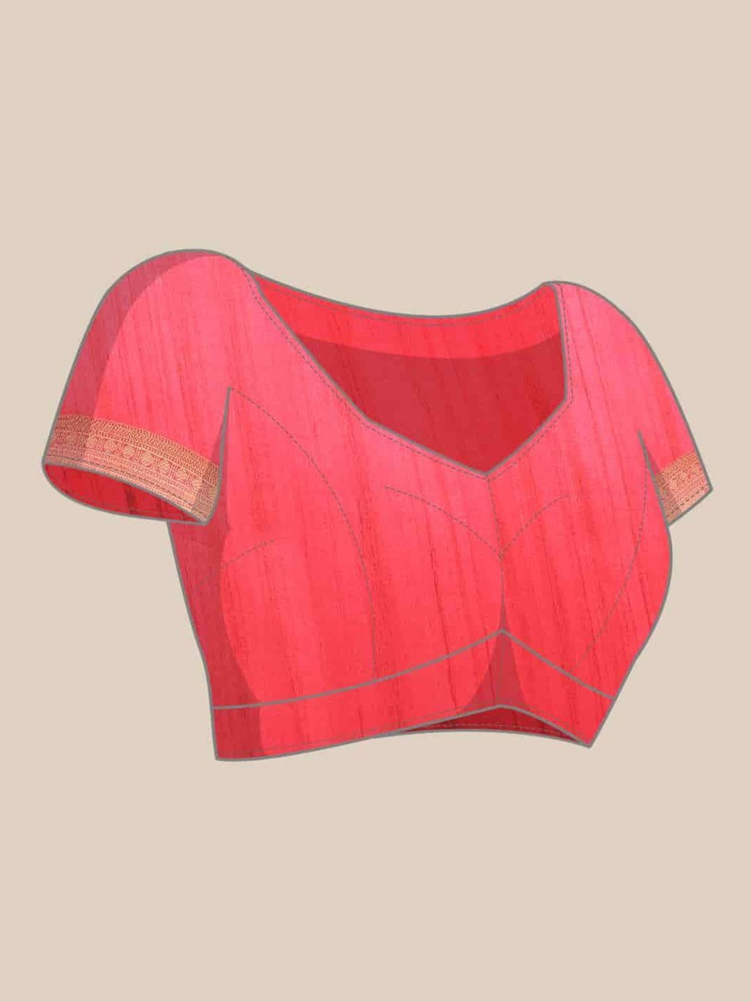 Silk Land Silk Blue Woven Saree With Unstitched Blouse