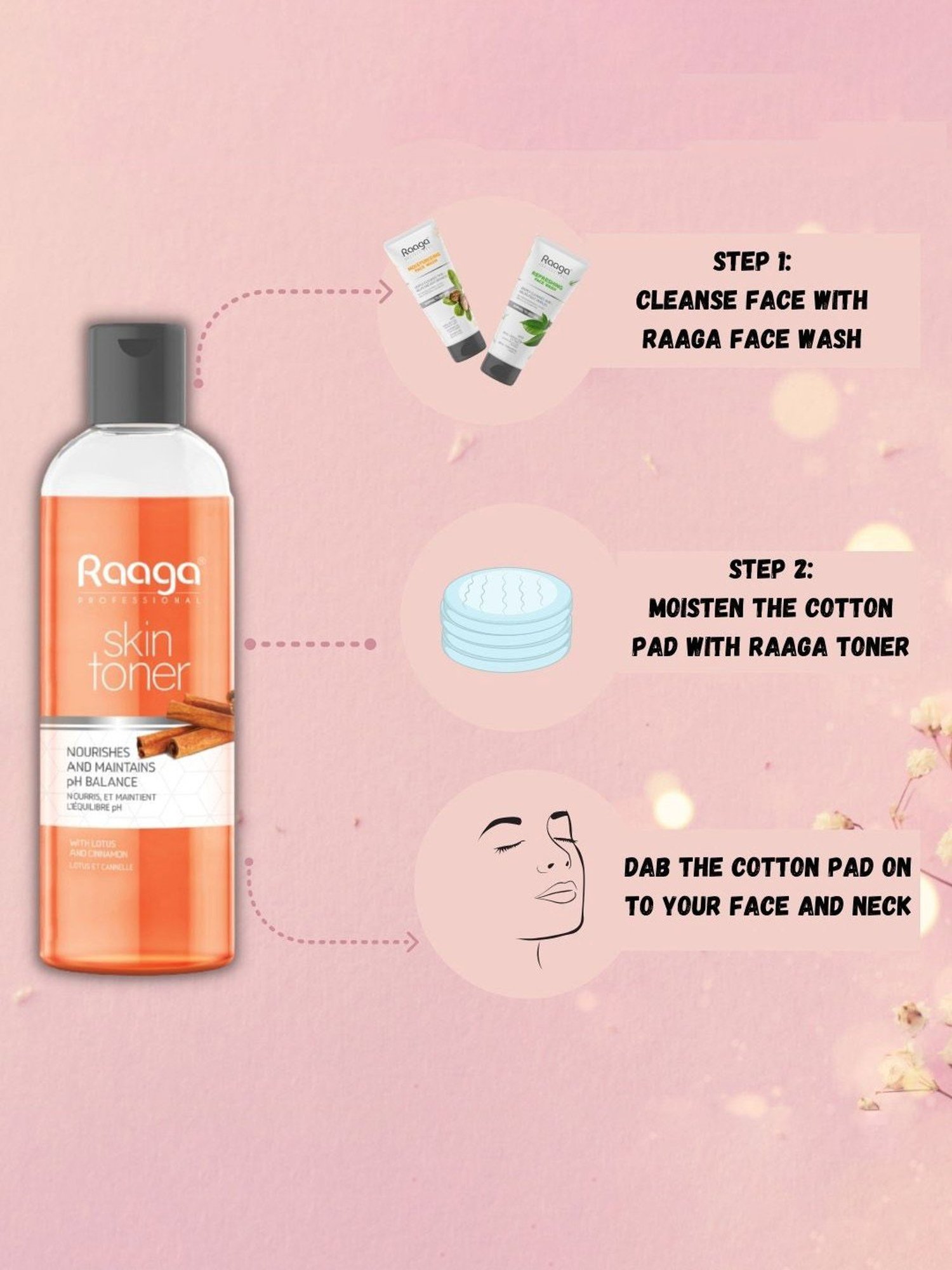 Raaga Professional Skin Toner - 100 ml