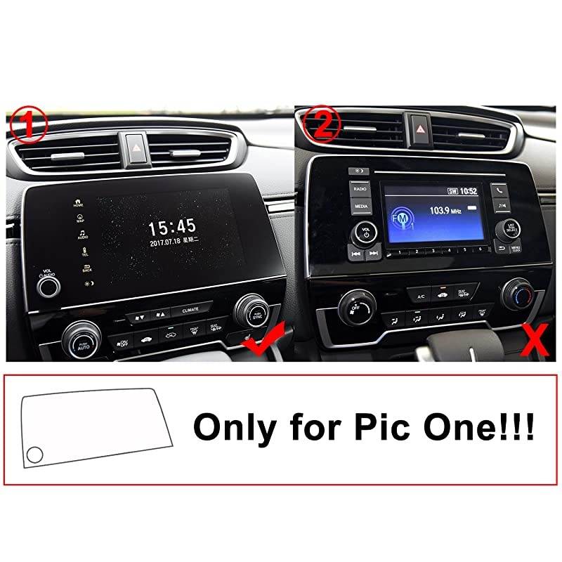 Fit for 2017 2018 2019 2020 2021 CRV EX EXL Touring 7Inch Car Navigation Screen Protector Clear Tempered Glass Infotainment Display InDash Center Touch Stereo Screen Protector